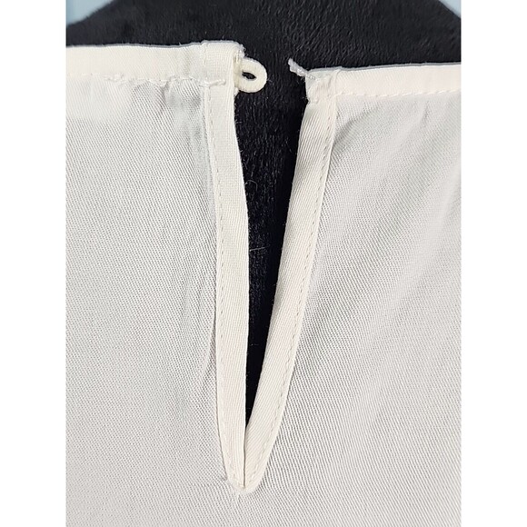 Chicsoul Womans 1X Tiered Dress Knee Length Boho Short Sleeve Empire Waist - Picture 12 of 16